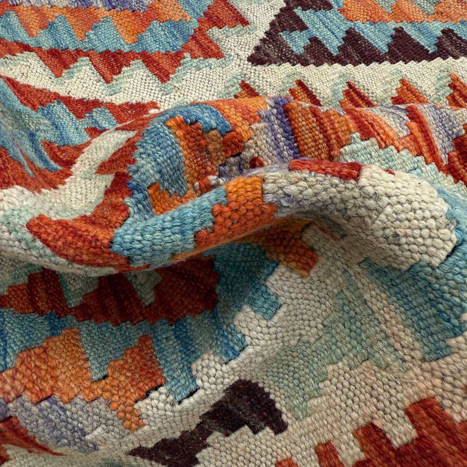 Vegetable Kilim Runner 2' 6" x 6' 7" (ft)- No. P37123