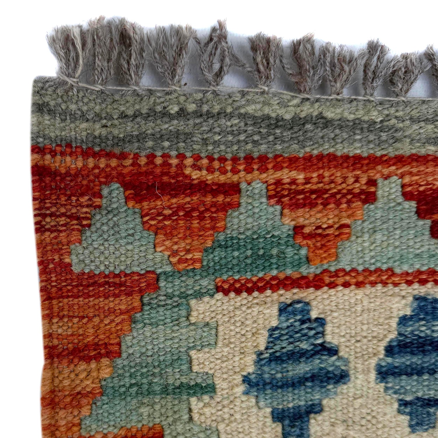 Vegetable Kelim Runner 2' 6" x 6' 8" (ft)- No. P37125