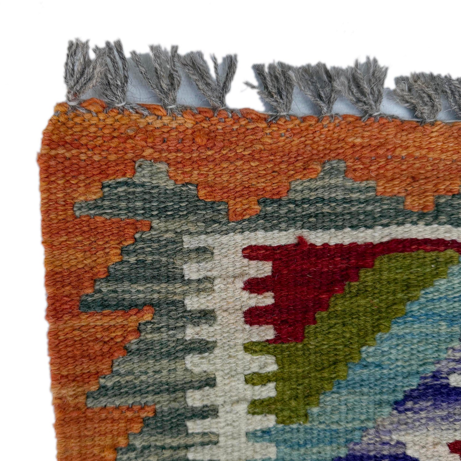 Vegetable Kilim Runner 2' 6" x 6' 6" (ft)- No. P37127