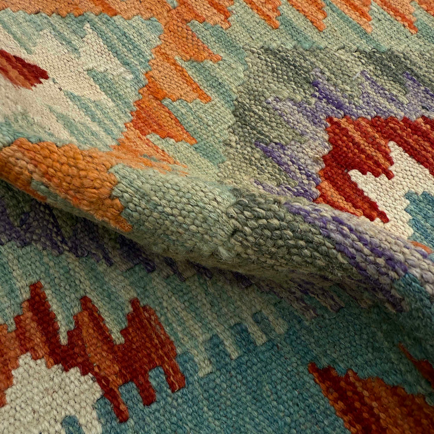Vegetable Kelim Runner 2' 8" x 6' 3" (ft)- No. P37128