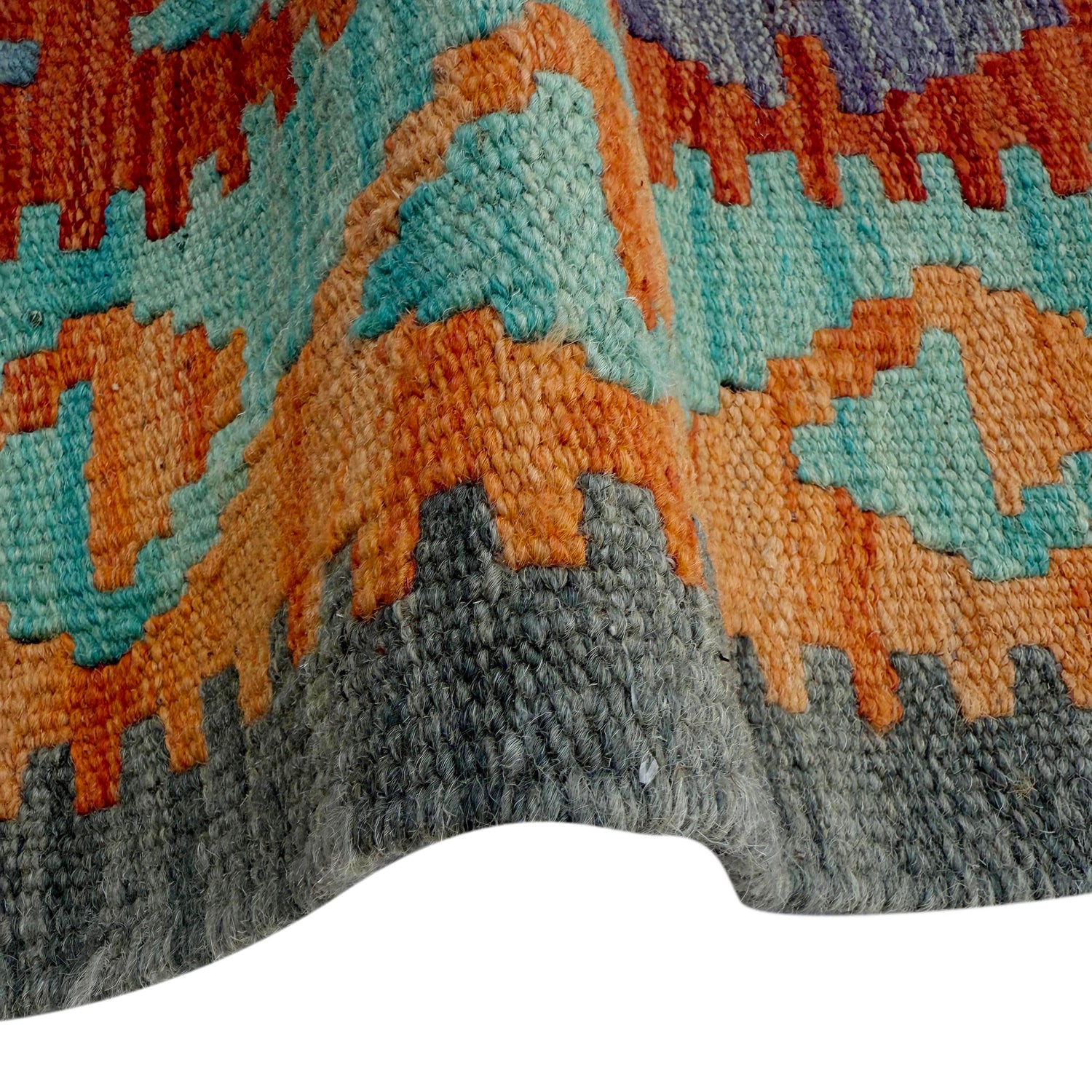 Vegetable Kilim Runner 2' 5" x 6' 7" (ft)- No. P37131