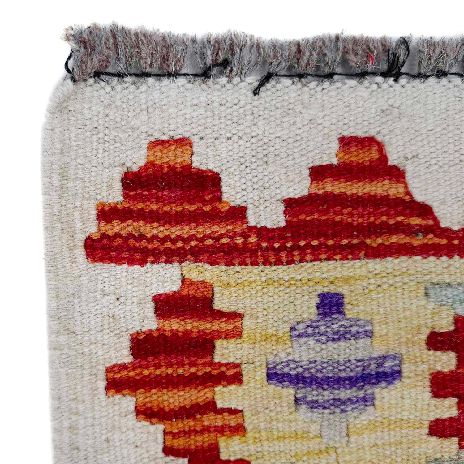 Vegetable Kilim Runner 2' 6" x 6' 4" (ft)- No. P37134