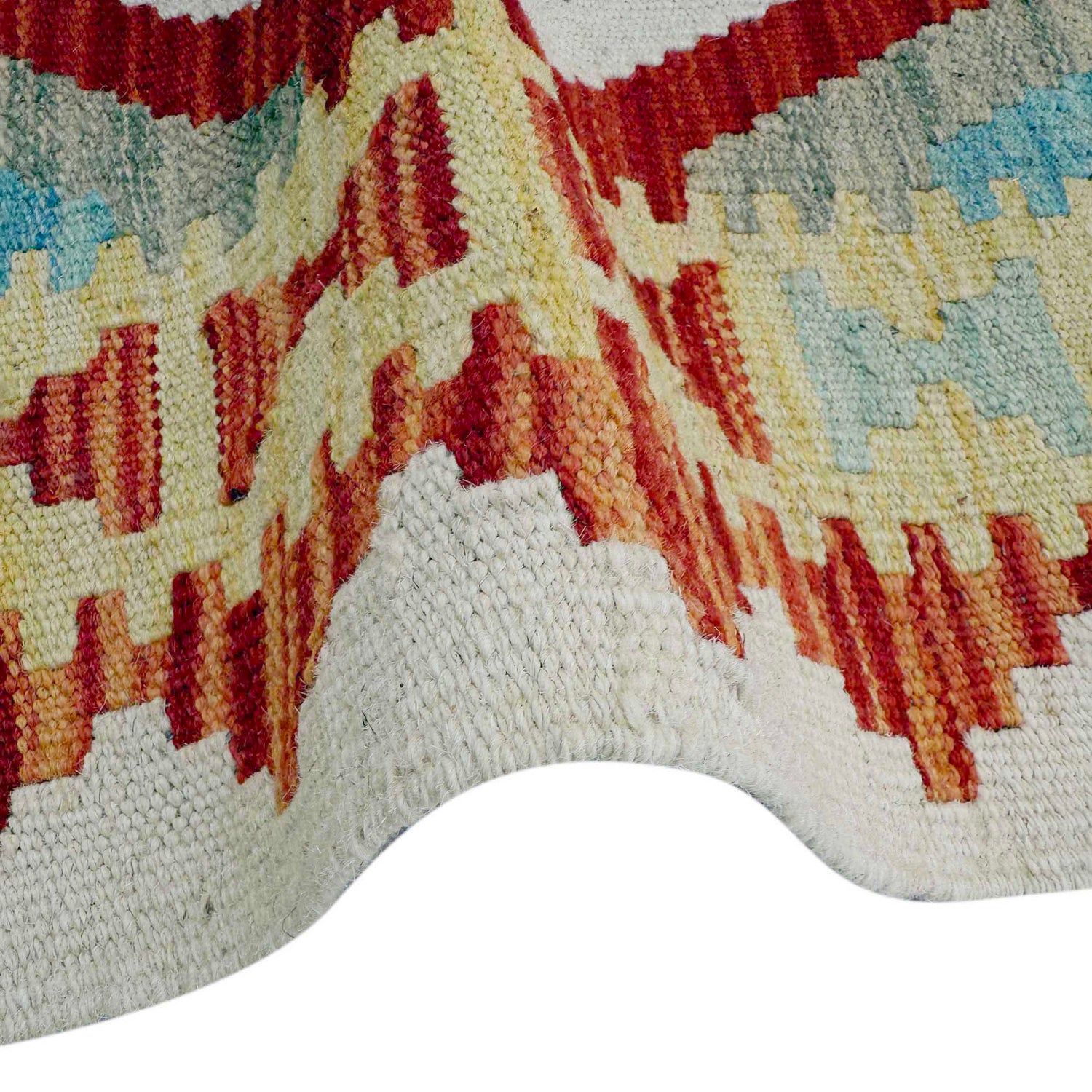 Vegetable Kilim Runner 2' 6" x 6' 4" (ft)- No. P37134