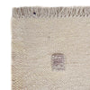 Shape Embroidery Dhurrie 4' 0" x 6' 1" (ft) - No. P37136