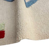 Shape Embroidery Dhurrie 4' 0" x 6' 1" (ft) - No. P37136
