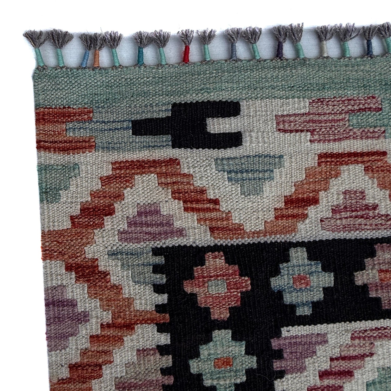 Handmade Vegetable Kelim 8' 5" x 11' 5" (ft) - No. P37143