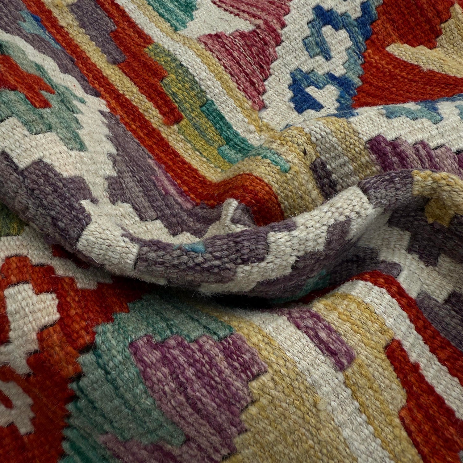 Vegetable Kilim Runner 2' 9" x 8' 1" (ft) - No. P37144
