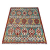 Handmade Vegetable Kilim 5' 0" x 6' 3" (ft) - No. P37179