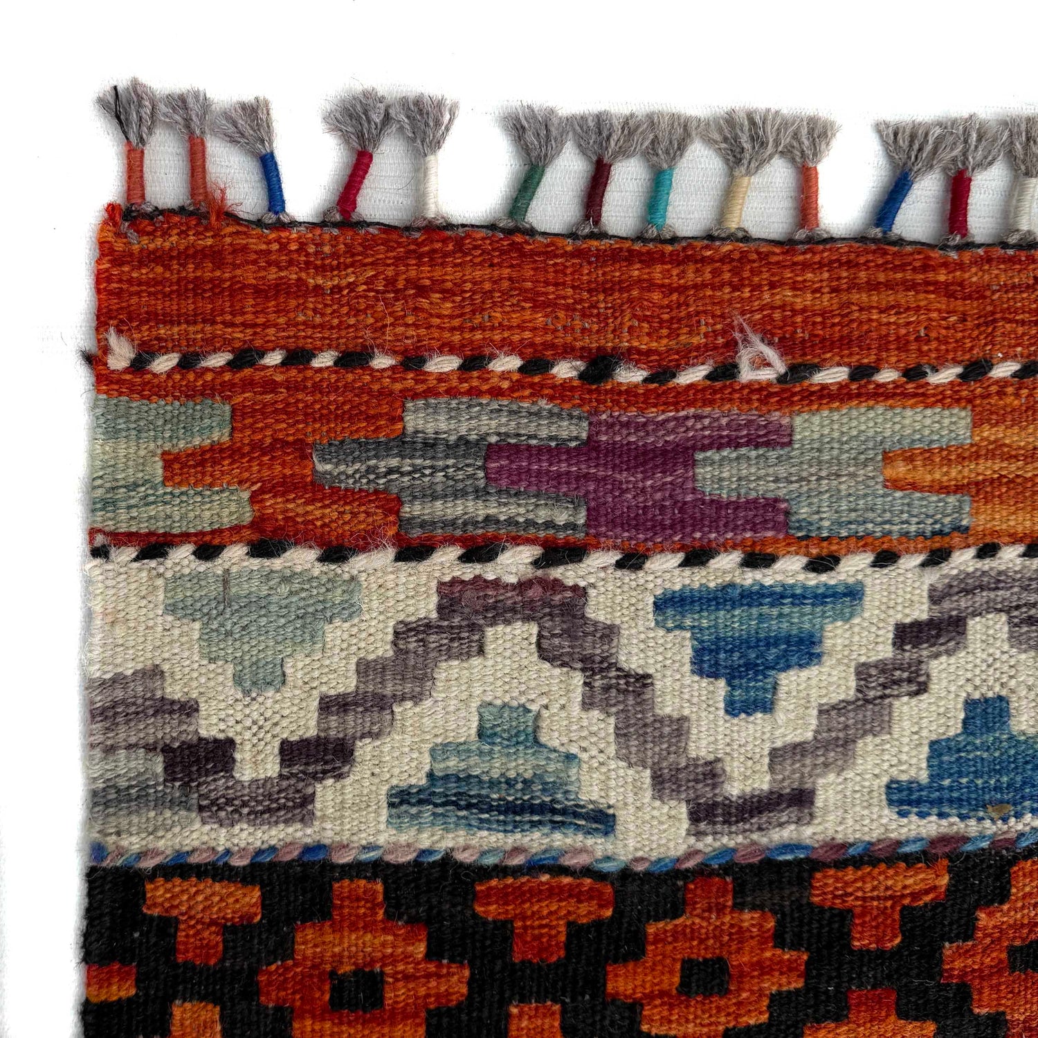 Handmade Vegetable Kilim 8' 4" x 10' 0" (ft) - No. P37180