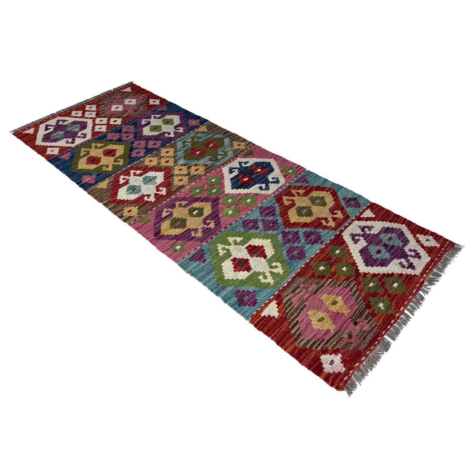 Vegetable Kelim Runner 1' 8" x 4' 10" (ft)- No. P37208