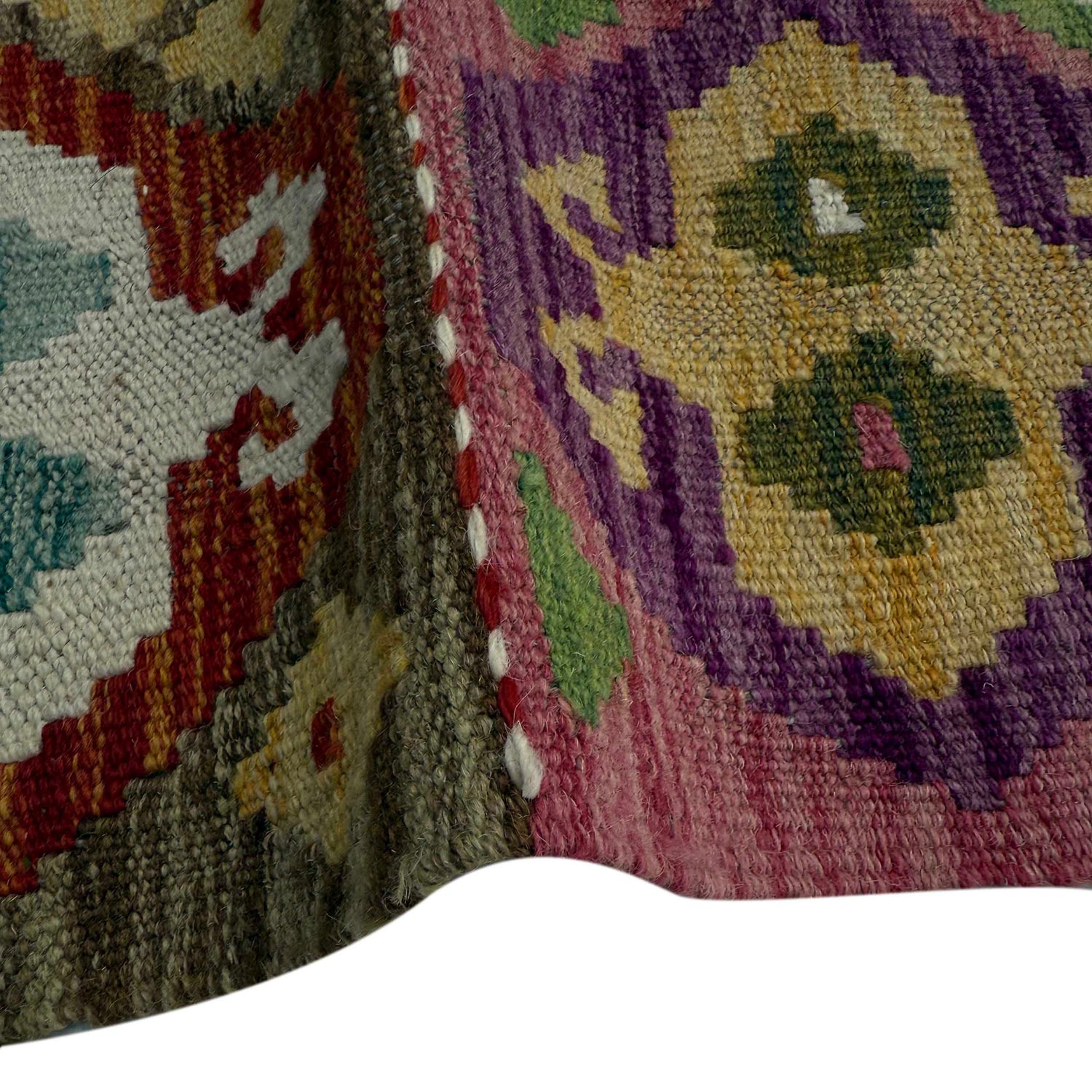 Vegetable Kelim Runner 1' 8" x 4' 10" (ft)- No. P37208