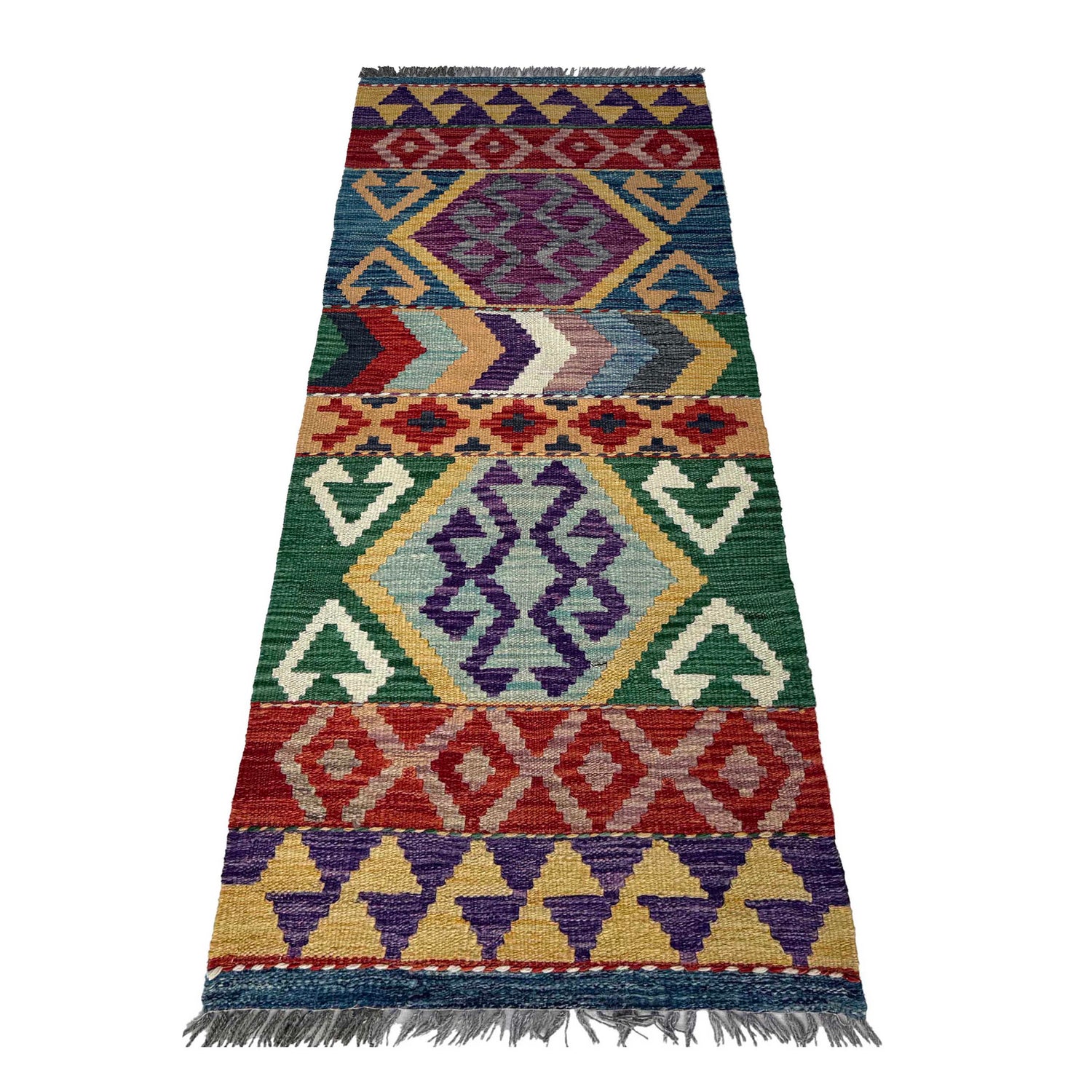 Vegetable Kilim Runner 1' 9" x 4' 10" (ft)- No. P37211