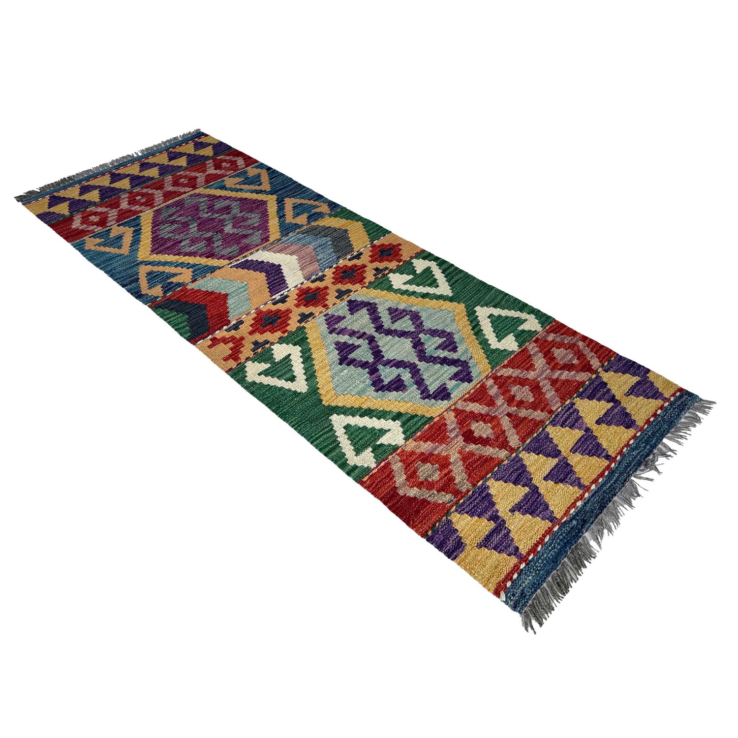 Vegetable Kilim Runner 1' 9" x 4' 10" (ft)- No. P37211