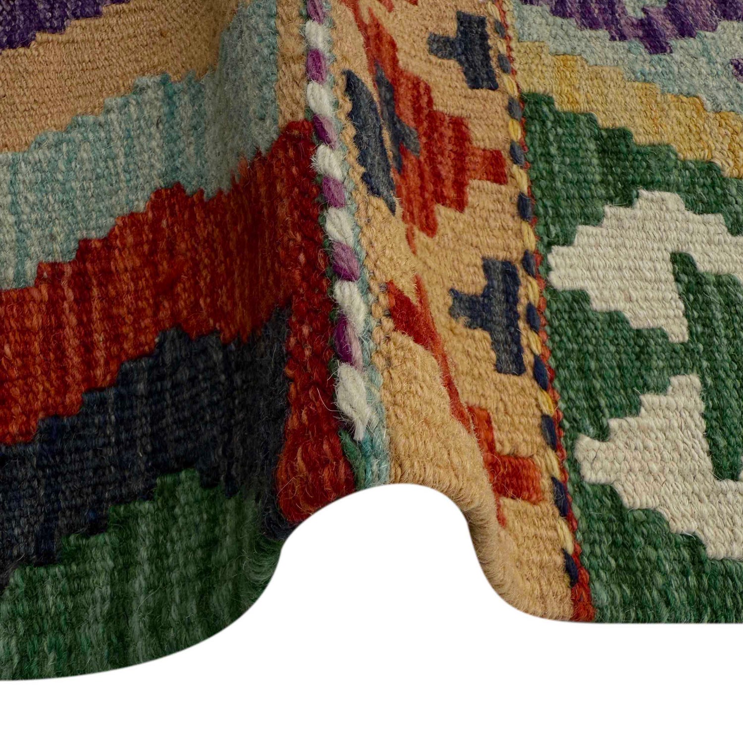 Vegetable Kilim Runner 1' 9" x 4' 10" (ft)- No. P37211