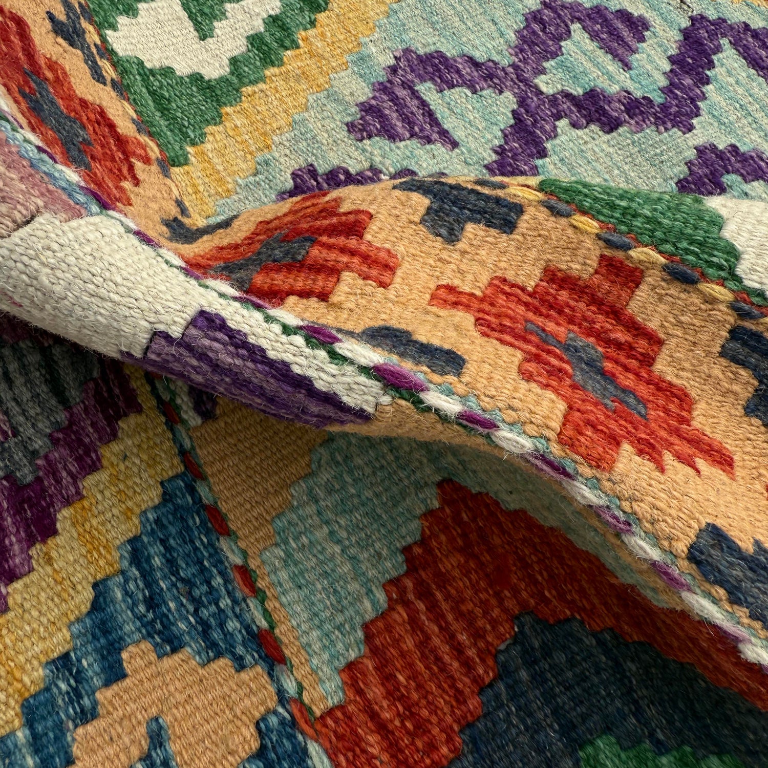 Vegetable Kilim Runner 1' 9" x 4' 10" (ft)- No. P37211