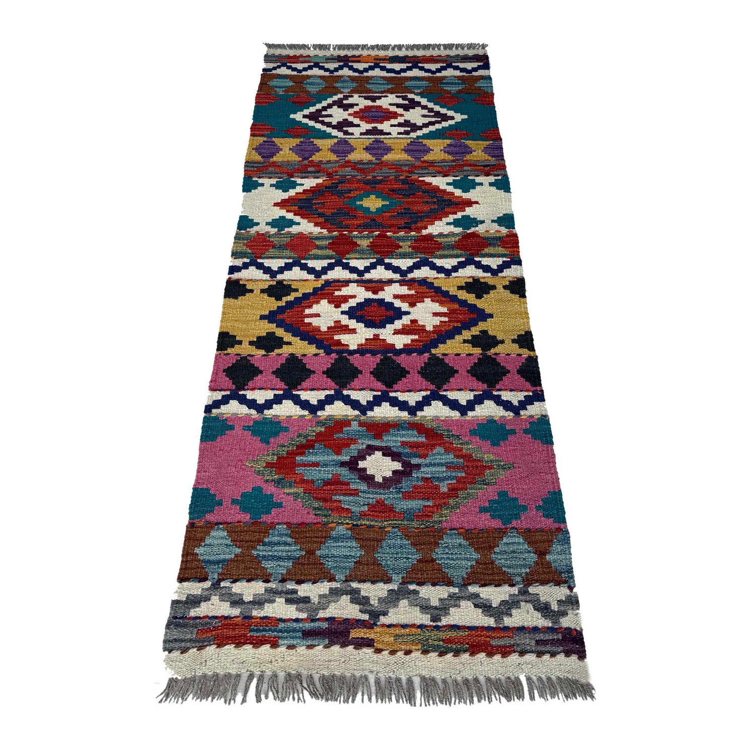 Vegetable Kelim Runner 1' 9" x 4' 10" (ft)- No. P37212