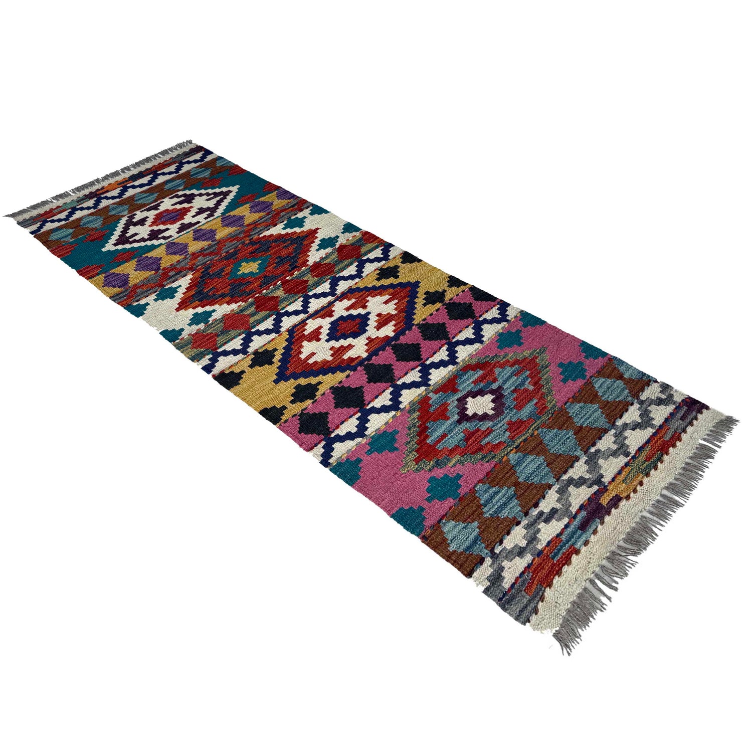 Vegetable Kelim Runner 1' 9" x 4' 10" (ft)- No. P37212