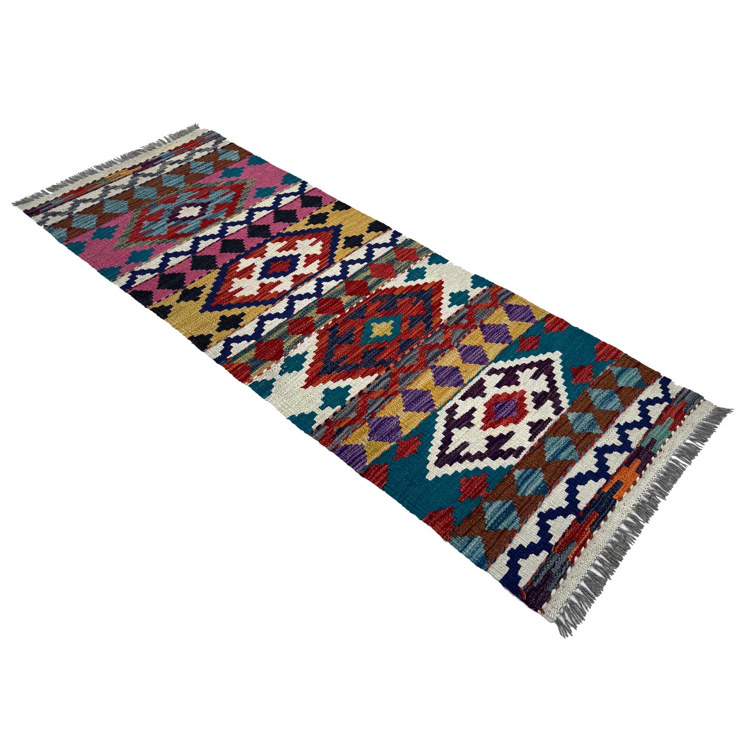 Vegetable Kelim Runner 1' 9" x 4' 10" (ft)- No. P37212