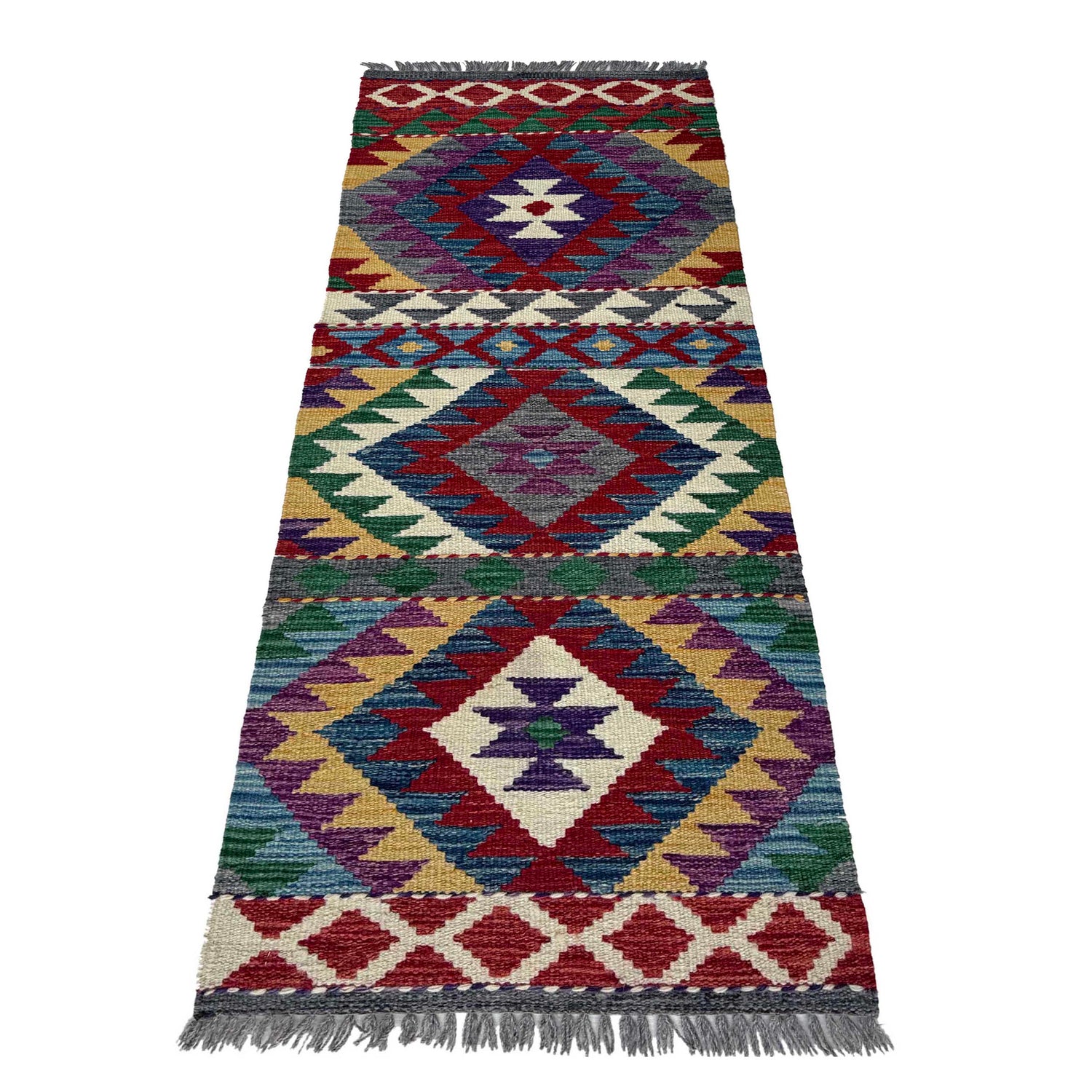 Vegetable Kilim Runner 1' 9" x 4' 8" (ft)- No. P37214