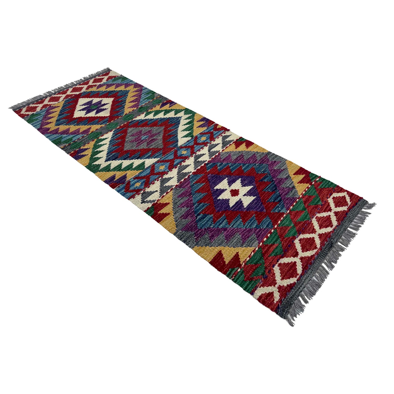 Vegetable Kilim Runner 1' 9" x 4' 8" (ft)- No. P37214