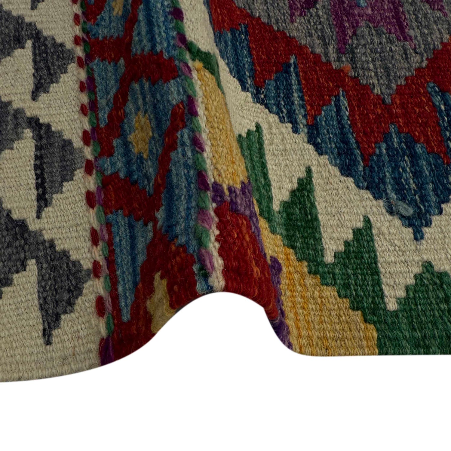 Vegetable Kilim Runner 1' 9" x 4' 8" (ft)- No. P37214