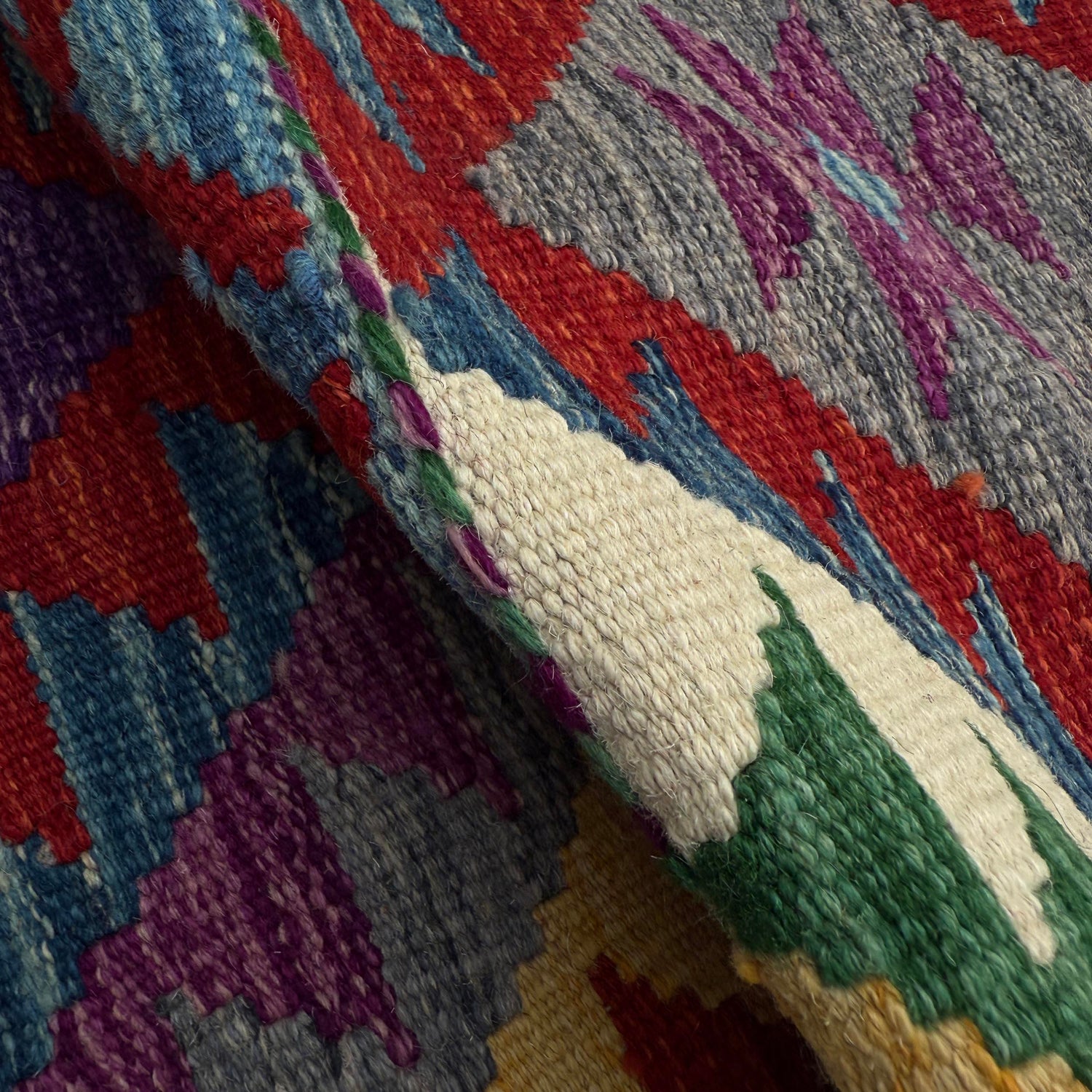 Vegetable Kilim Runner 1' 9" x 4' 8" (ft)- No. P37214