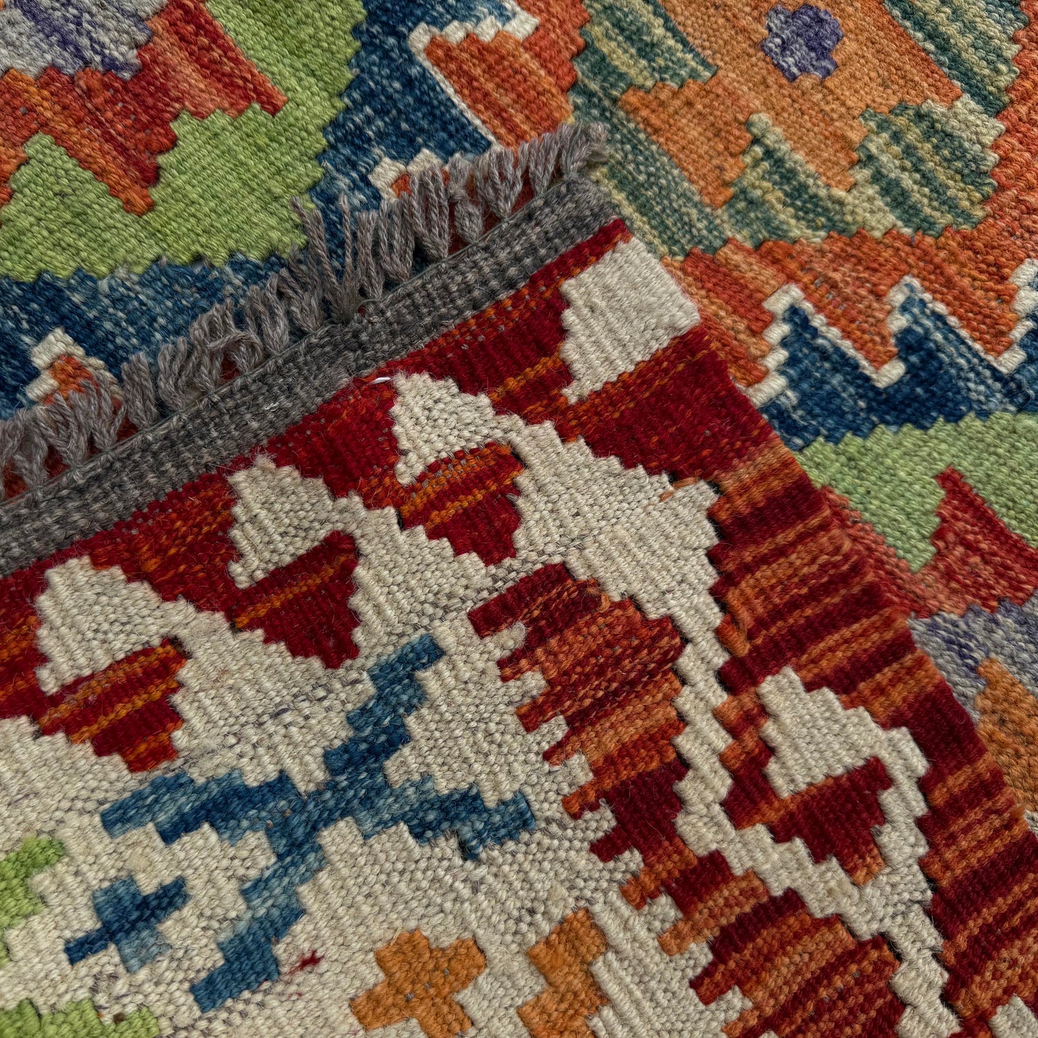Vegetable Kilim Runner 3' 0" x 6' 10" (ft)- No. P37219