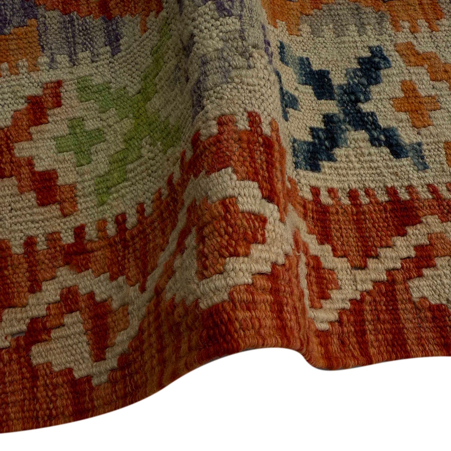 Vegetable Kilim Runner 3' 0" x 6' 10" (ft)- No. P37219