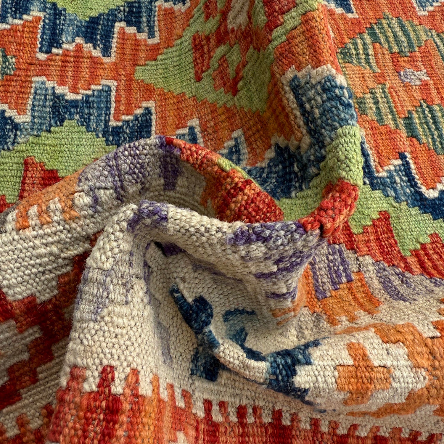 Vegetable Kilim Runner 3' 0" x 6' 10" (ft)- No. P37219