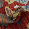 Handmade Vegetable Kelim 5' 0" x 6' 3" (ft) - No. P37227