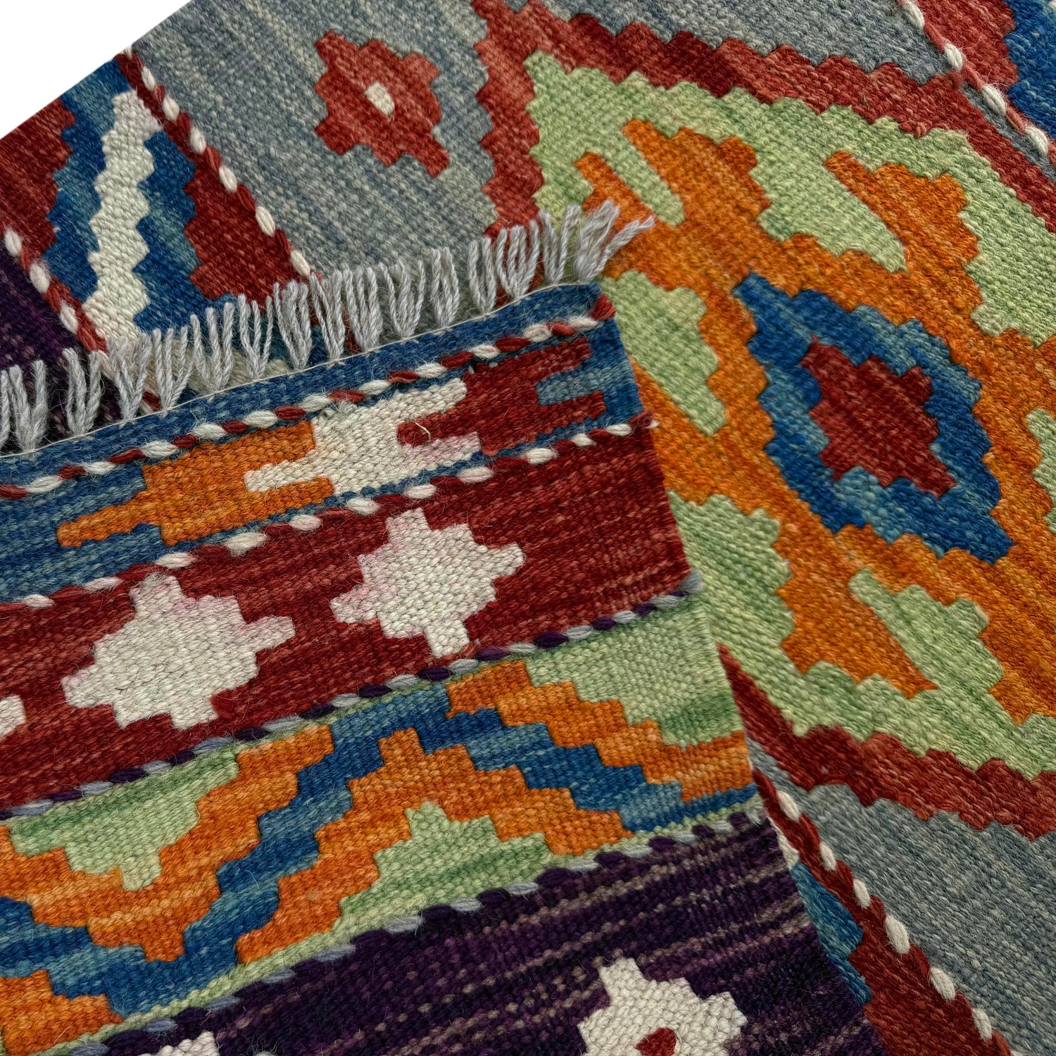 Vegetable Kelim Runner 1' 8" x 4' 11" (ft)- No. P37230