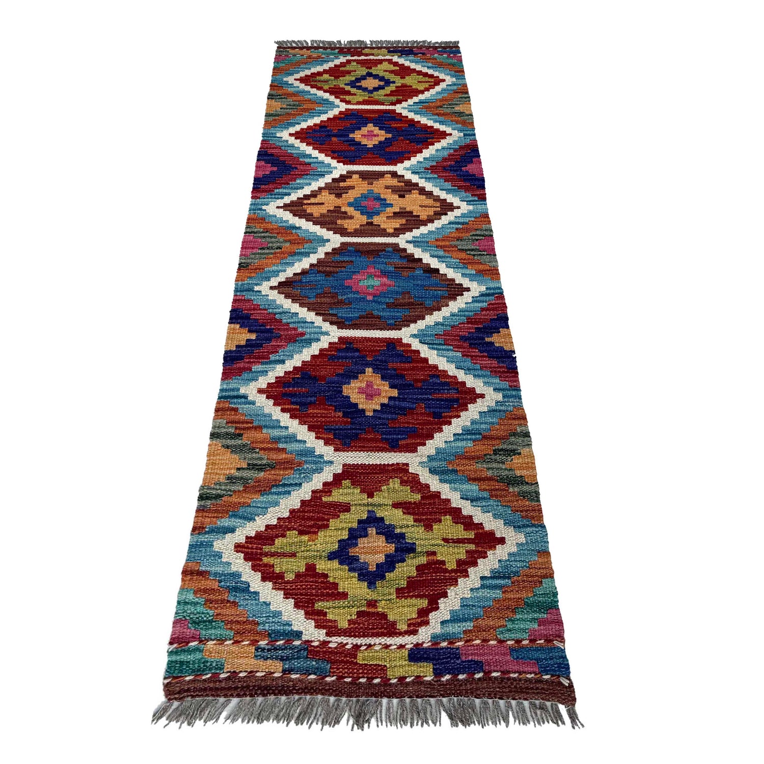 Vegetable Kilim Runner 1' 7" x 5' 2" (ft)- No. P37231