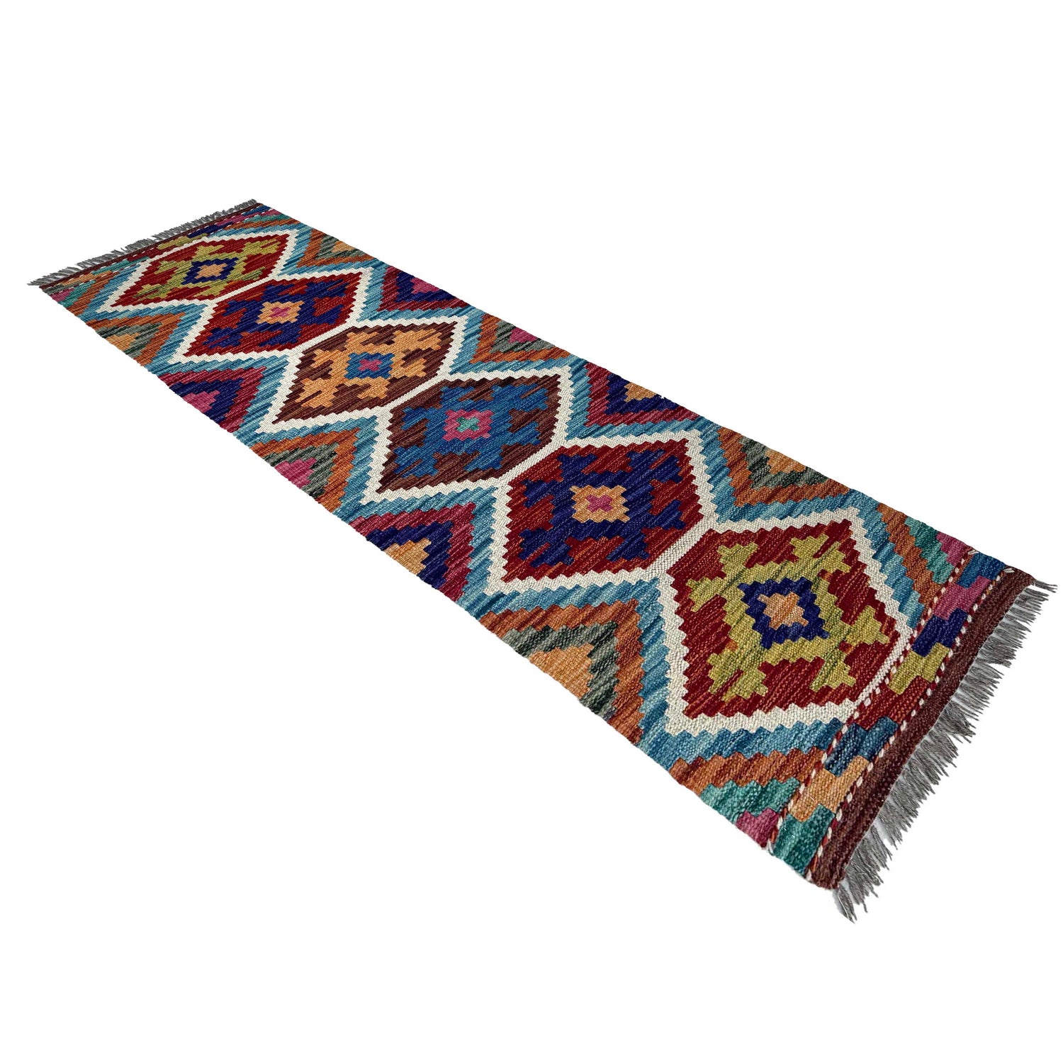 Vegetable Kilim Runner 1' 7" x 5' 2" (ft)- No. P37231