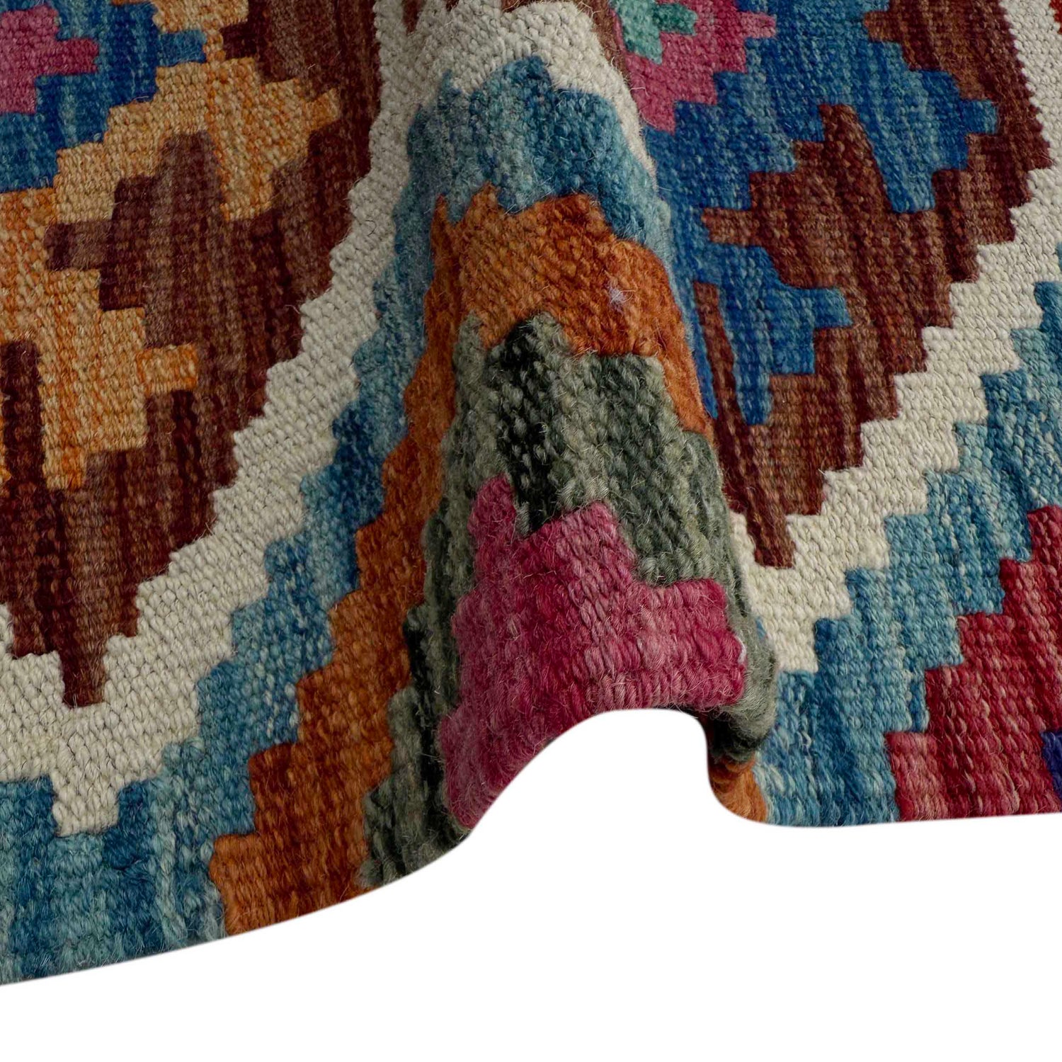 Vegetable Kilim Runner 1' 7" x 5' 2" (ft)- No. P37231