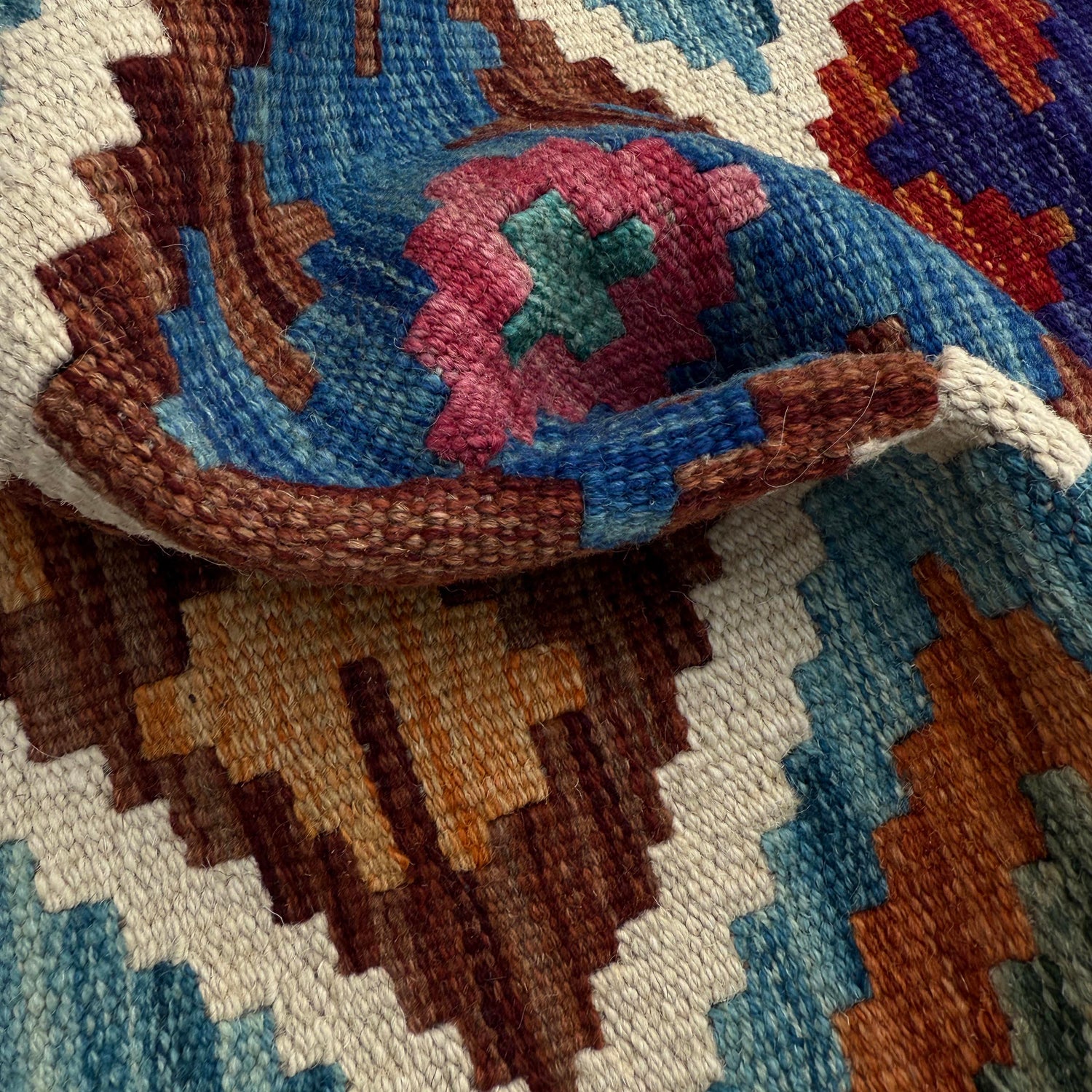 Vegetable Kilim Runner 1' 7" x 5' 2" (ft)- No. P37231