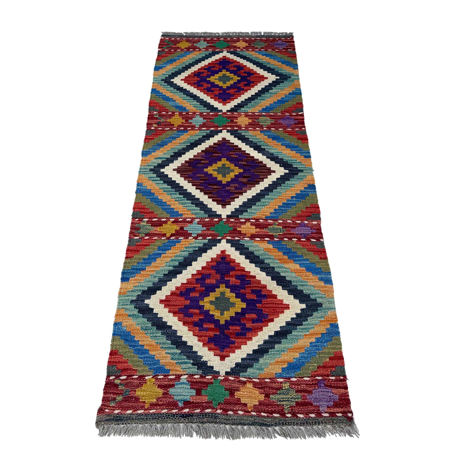 Vegetable Kelim Runner 1' 8" x 4' 11" (ft)- No. P37232