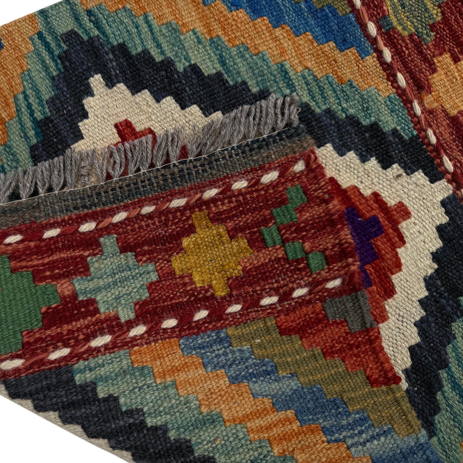 Vegetable Kelim Runner 1' 8" x 4' 11" (ft)- No. P37232