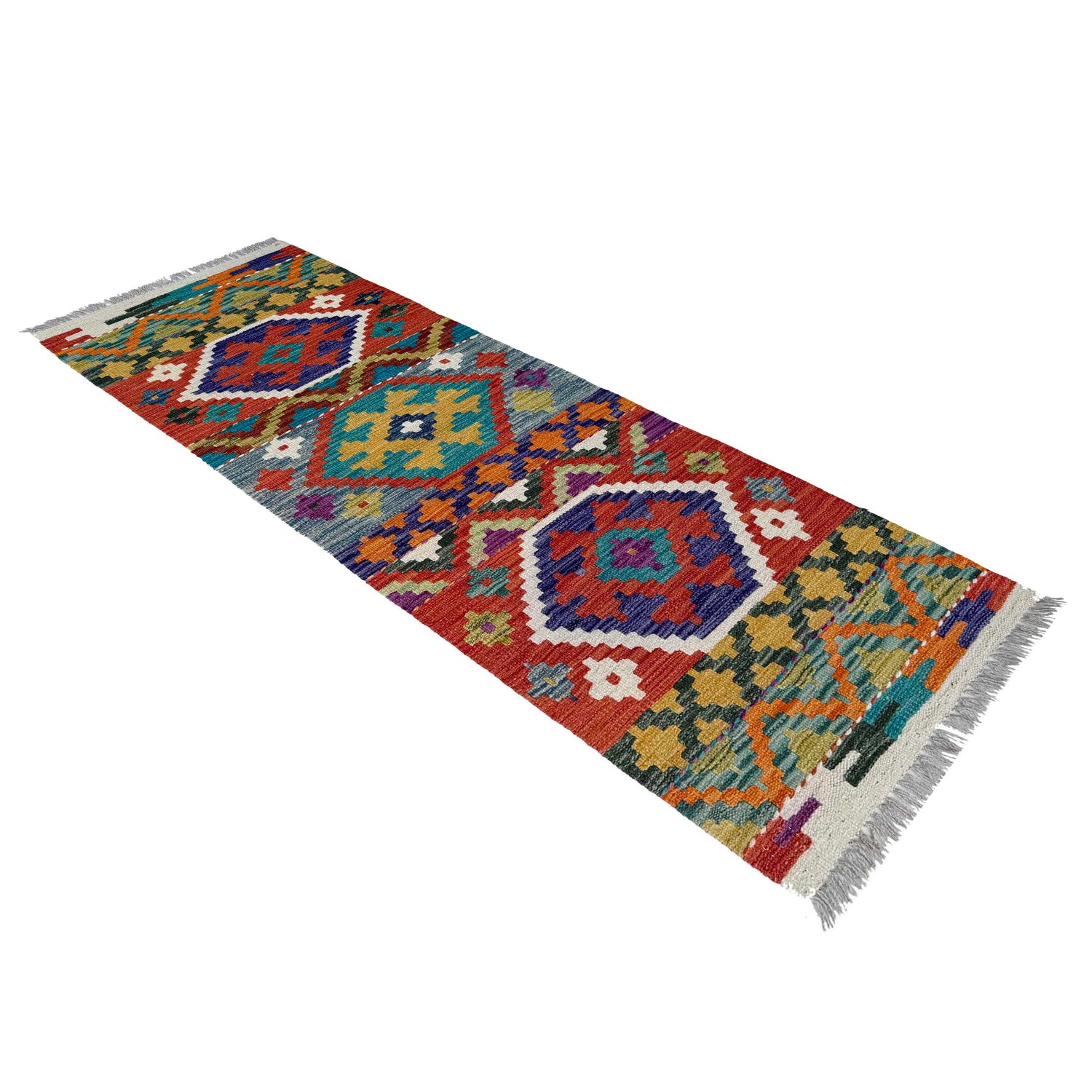 Vegetable Kilim Runner 1' 8" x 4' 9" (ft)- No. P37233