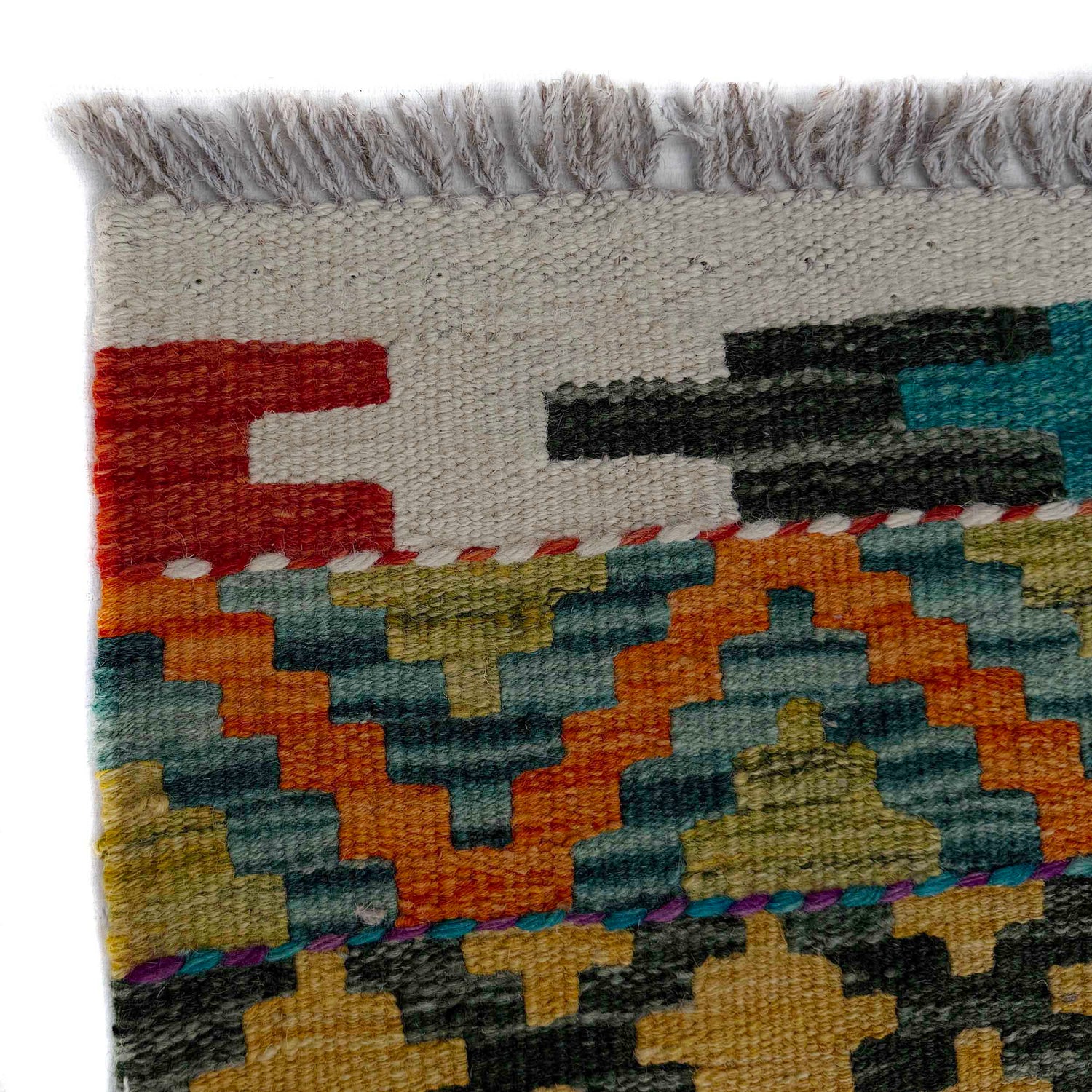 Vegetable Kilim Runner 1' 8" x 4' 9" (ft)- No. P37233
