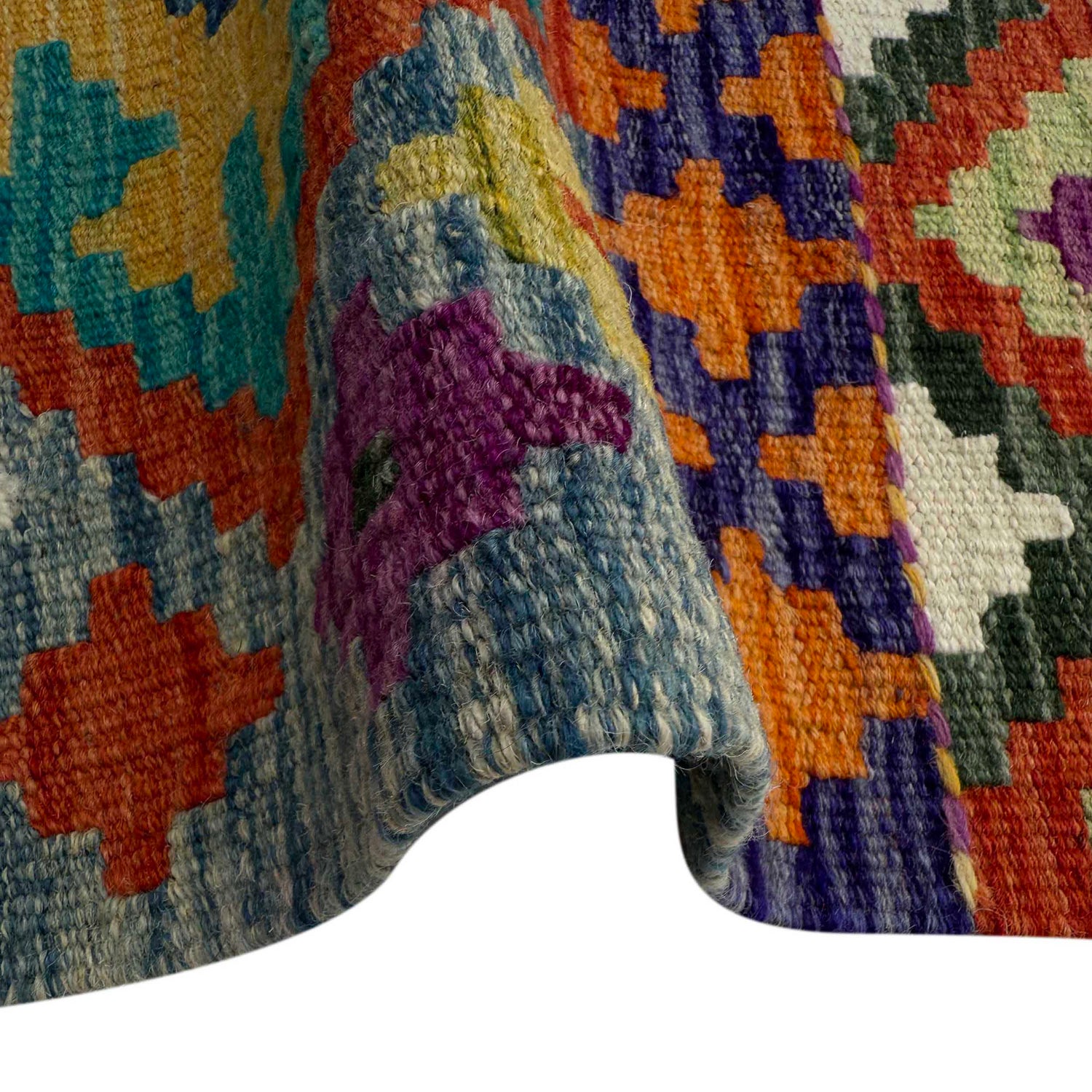 Vegetable Kilim Runner 1' 8" x 4' 9" (ft)- No. P37233