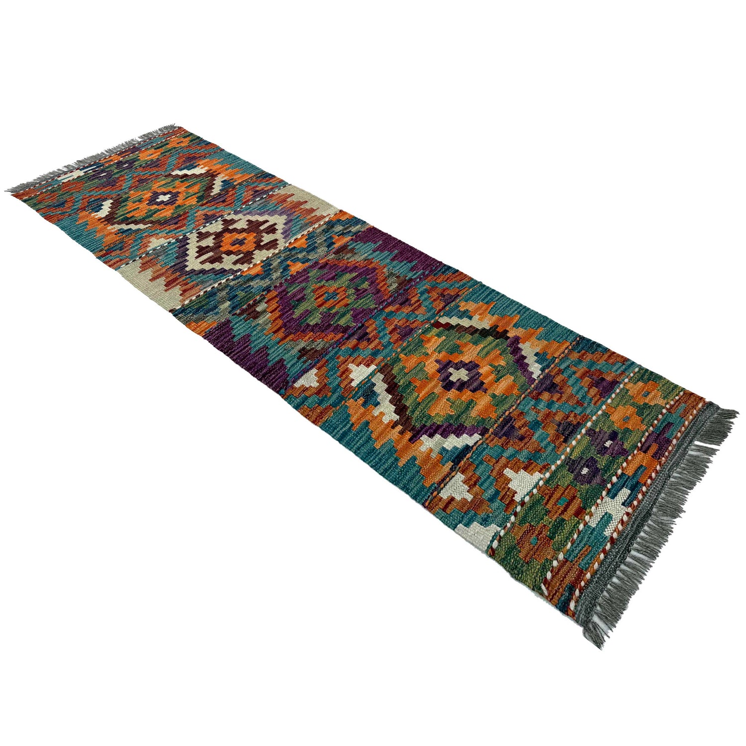 Vegetable Kelim Runner 1' 8" x 5' 4" (ft)- No. P37234