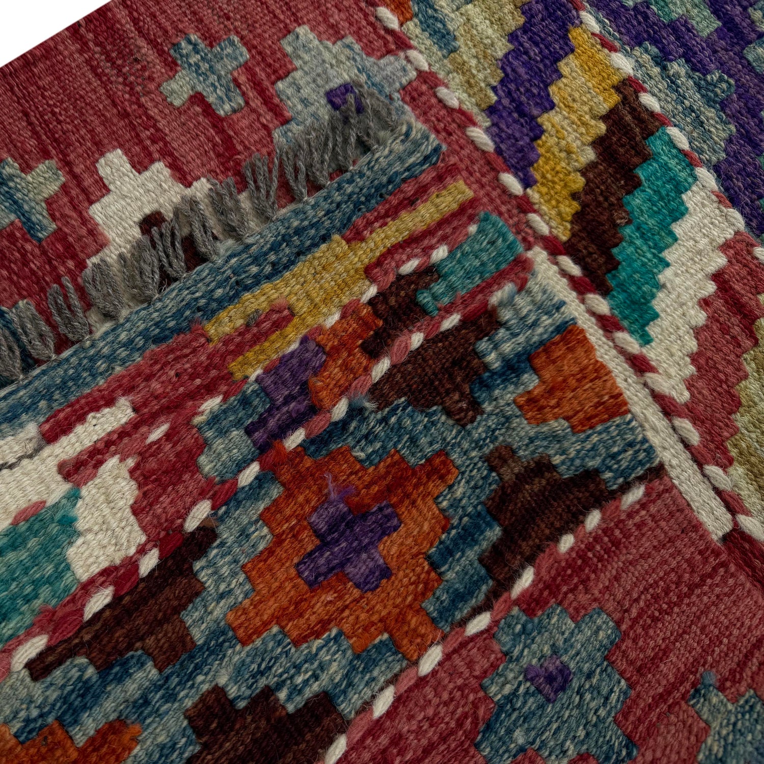 Vegetable Kilim Runner 1' 8" x 5' 1" (ft)- No. P37236