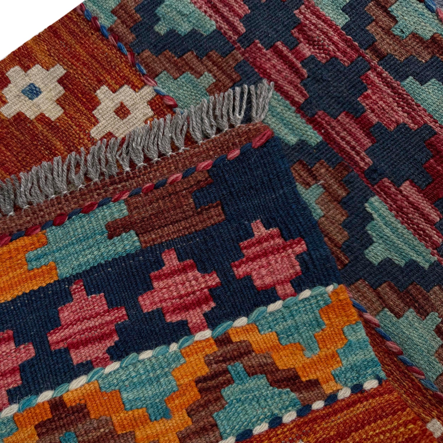 Vegetable Kelim Runner 1' 8" x 4' 11" (ft)- No. P37237