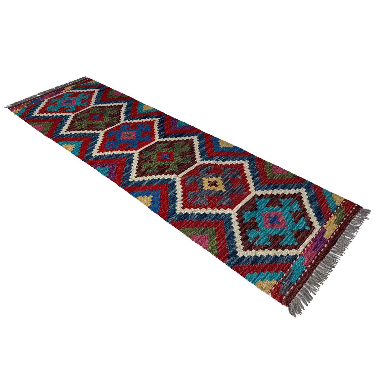 Vegetable Kelim Runner 1' 8" x 5' 2" (ft)- No. P37239