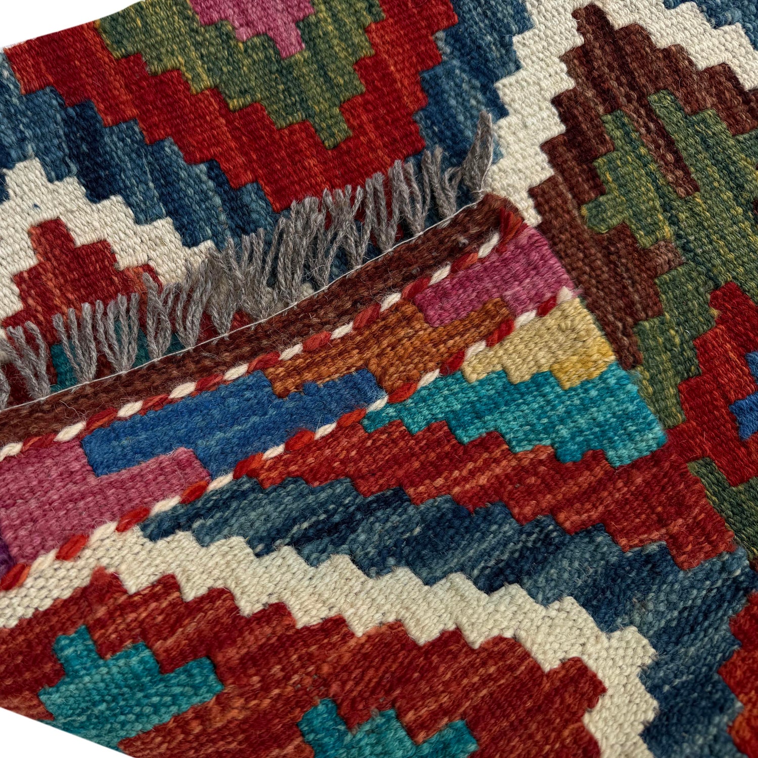 Vegetable Kelim Runner 1' 8" x 5' 2" (ft)- No. P37239