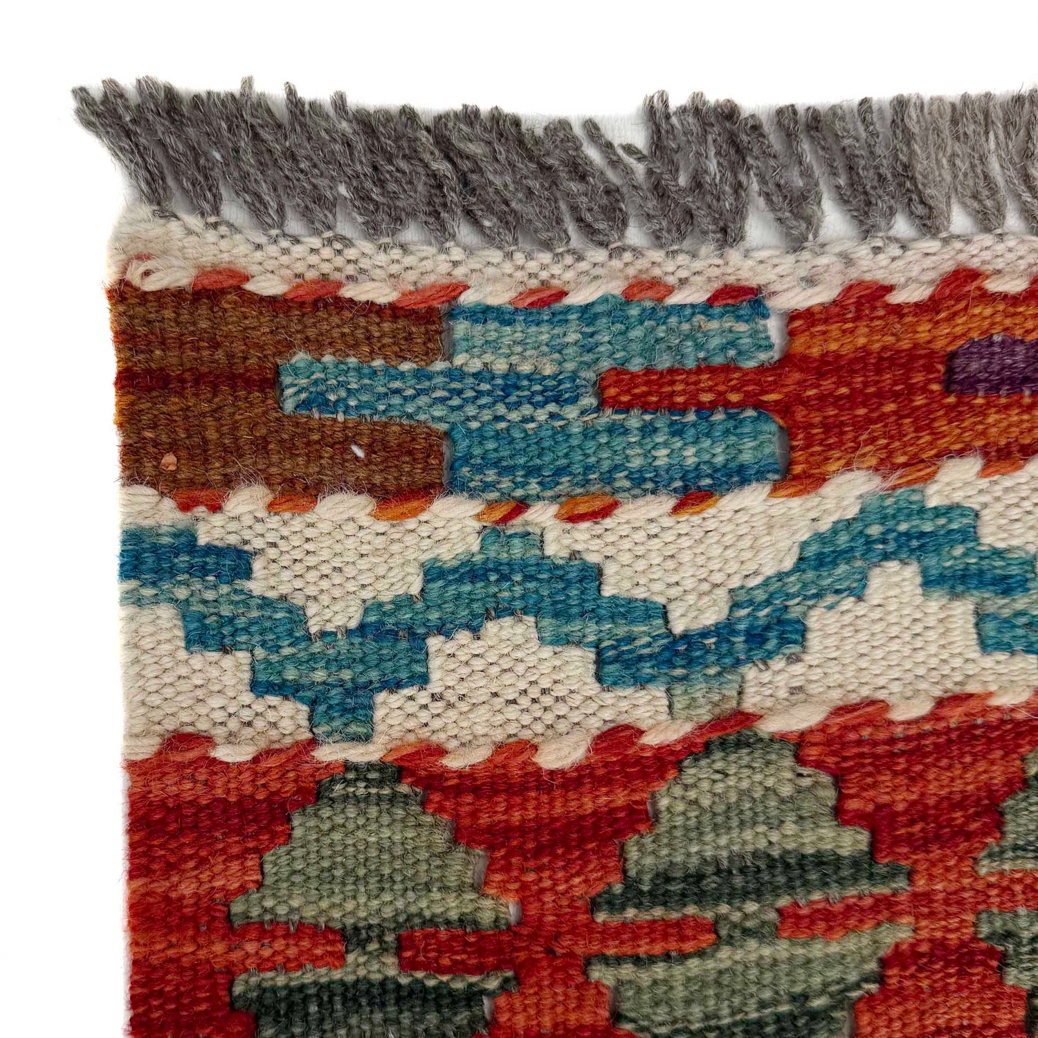 Vegetable Kilim Runner 1' 8" x 5' 1" (ft)- No. P37241