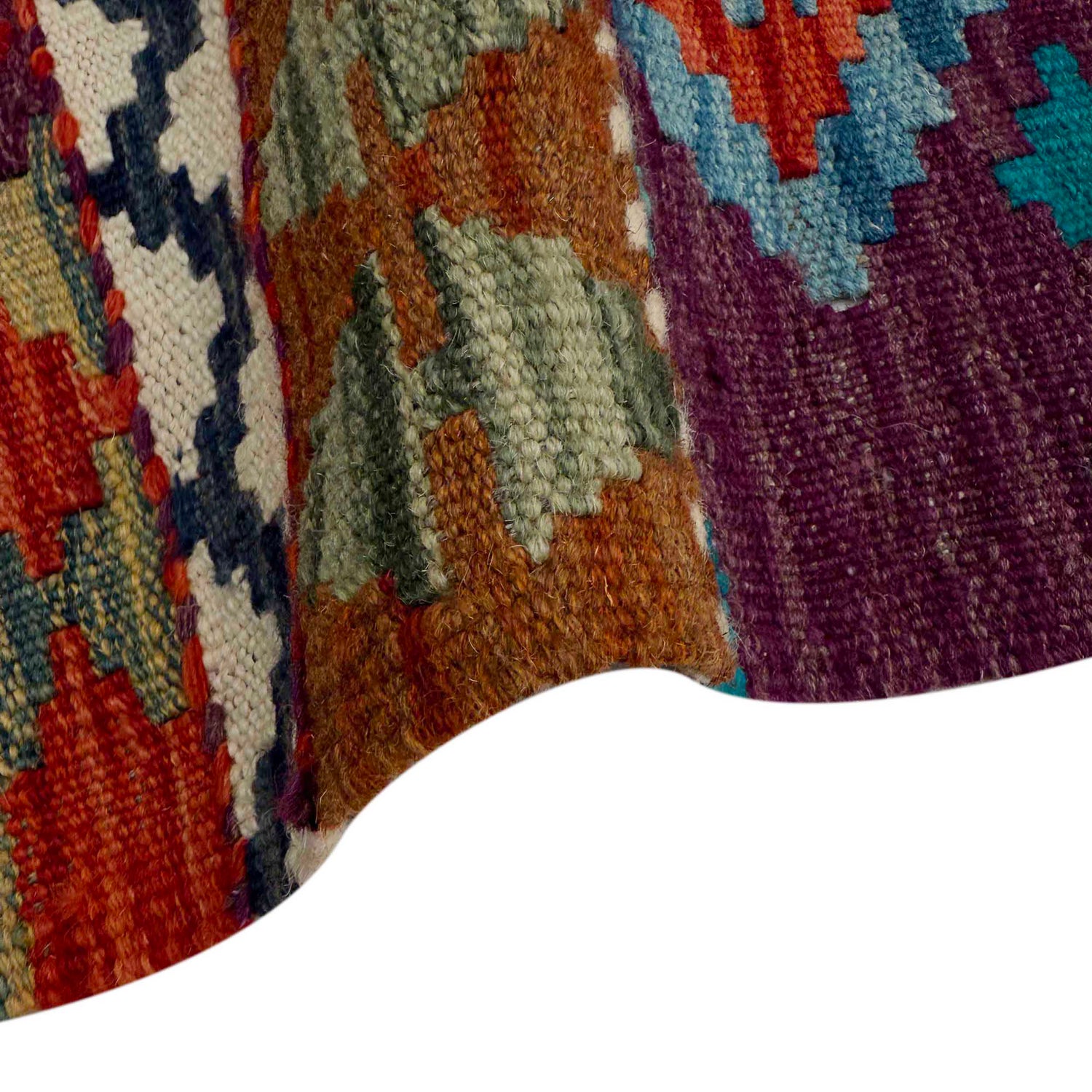Vegetable Kilim Runner 1' 8" x 5' 1" (ft)- No. P37241