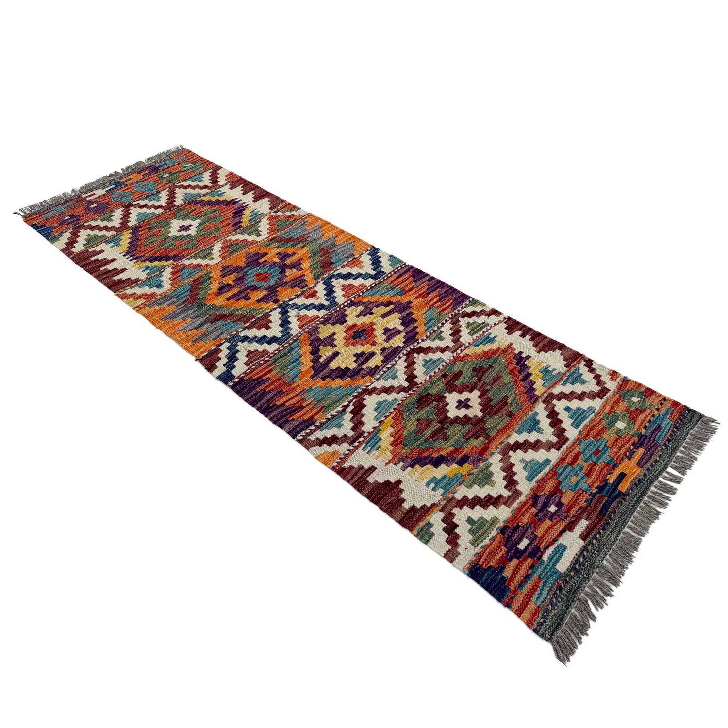 Vegetable Kelim Runner 1' 7" x 4' 11" (ft)- No. P37242
