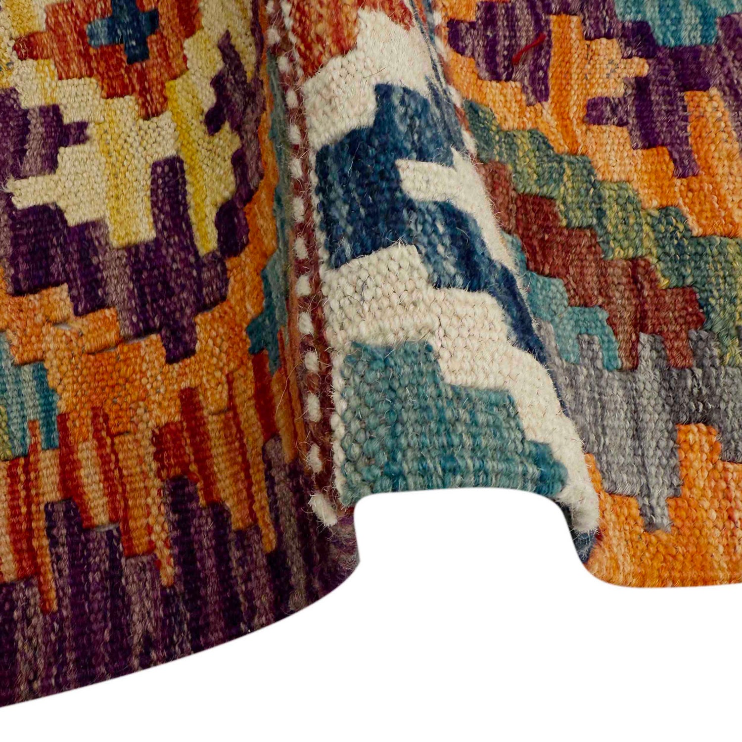 Vegetable Kelim Runner 1' 7" x 4' 11" (ft)- No. P37242