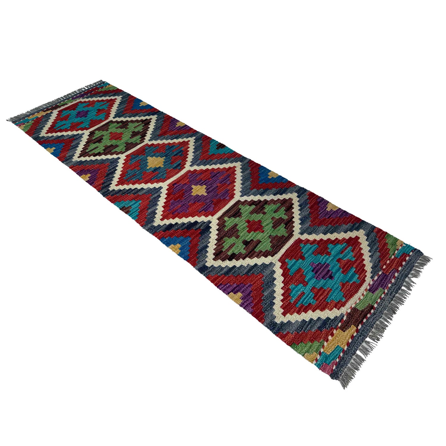 Vegetable Kelim Runner 1' 7" x 5' 2" (ft)- No. P37244